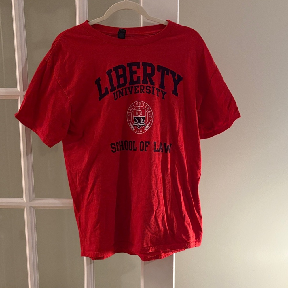 Liberty School of Law Red Tee
